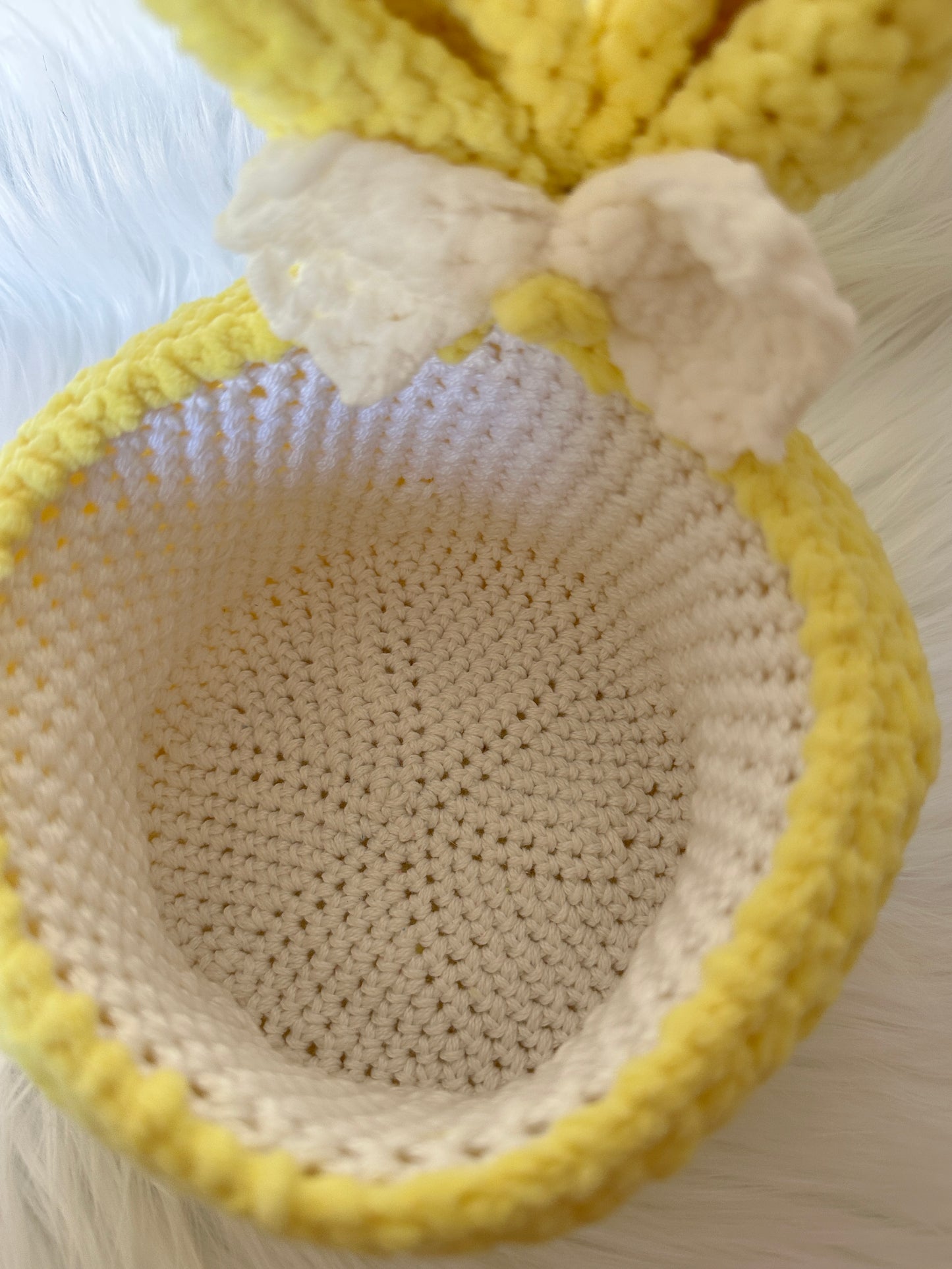 Crocheted Easter Basket