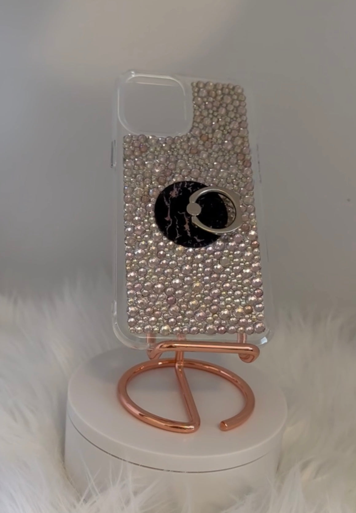 Crystal Mix Rhinestone iPhone Case * All Models Available * Free Shipping *