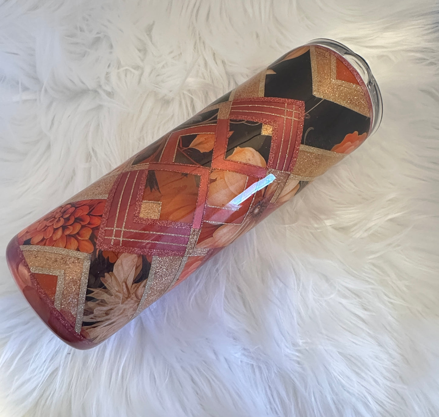 Fall Colors Template Tumbler * Fall * Resin Tumbler * Ships Out Immediately * Free Shipping *