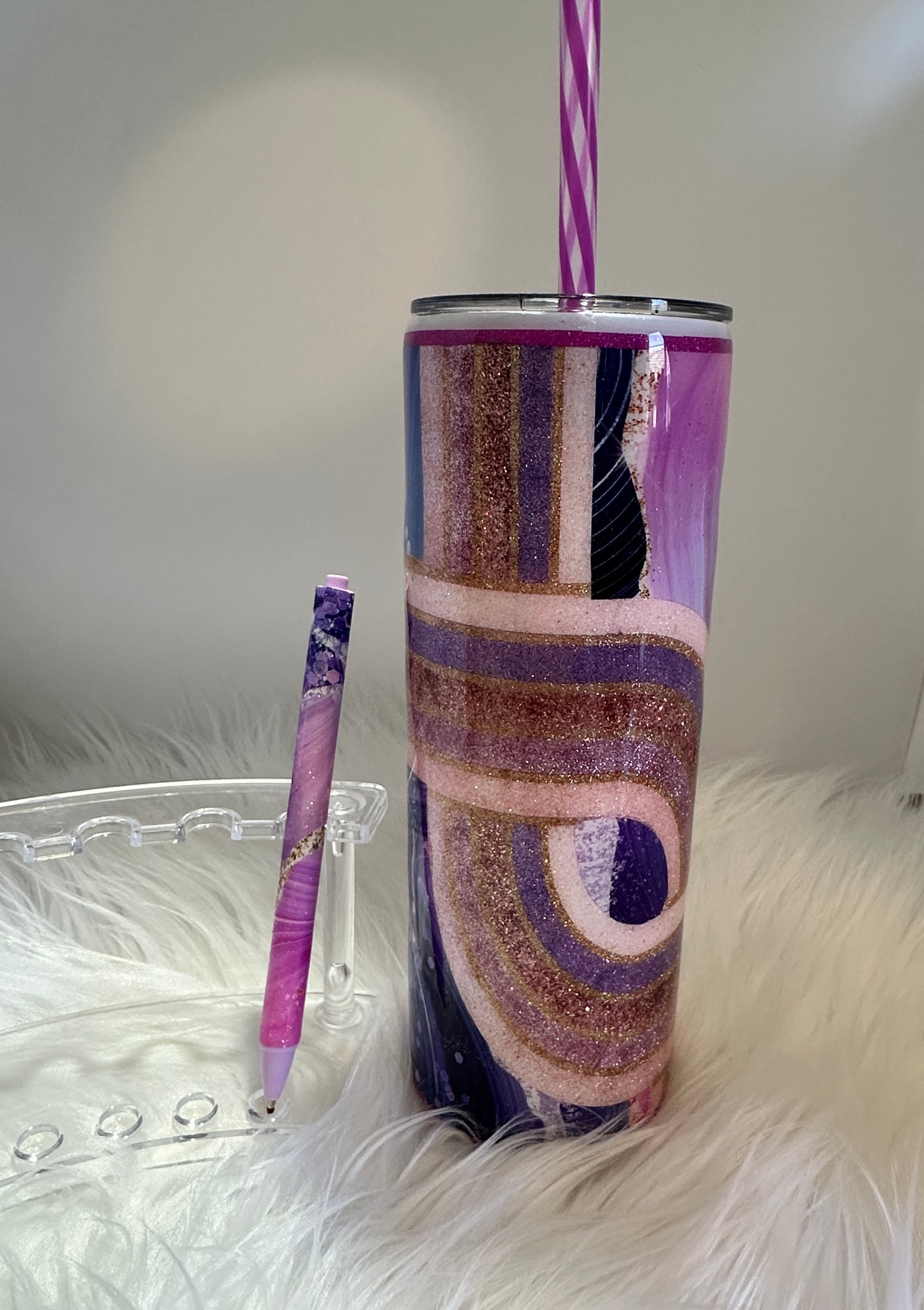 Twisted Tumbler with Optional Matching Pen * Ready to Ship Immediately * Free Shipping