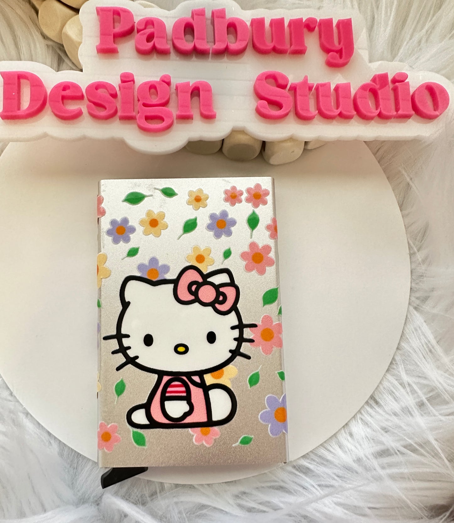 Kitty Metal Pop Up Card Holder * Ready to Ship Out Immediately