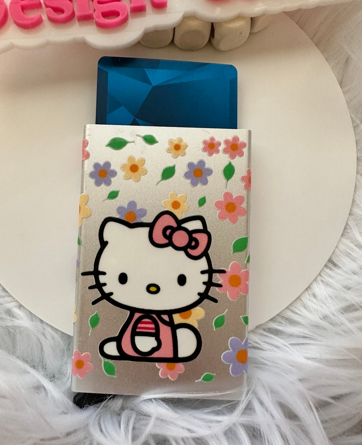 Kitty Metal Pop Up Card Holder * Ready to Ship Out Immediately