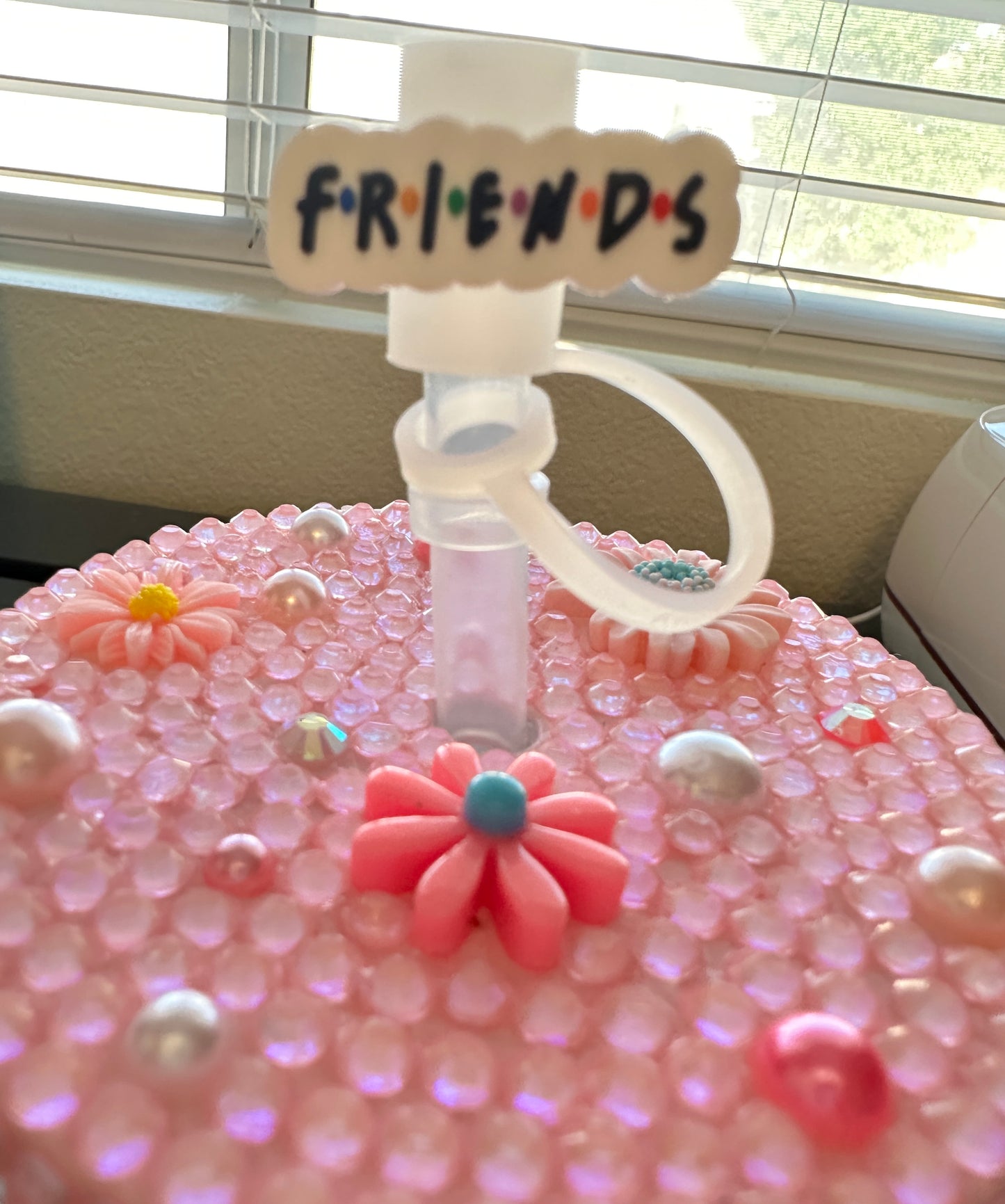 Friends Silicone Straw Toppers * Ships Out Immediately * Free Shipping * (Copy)