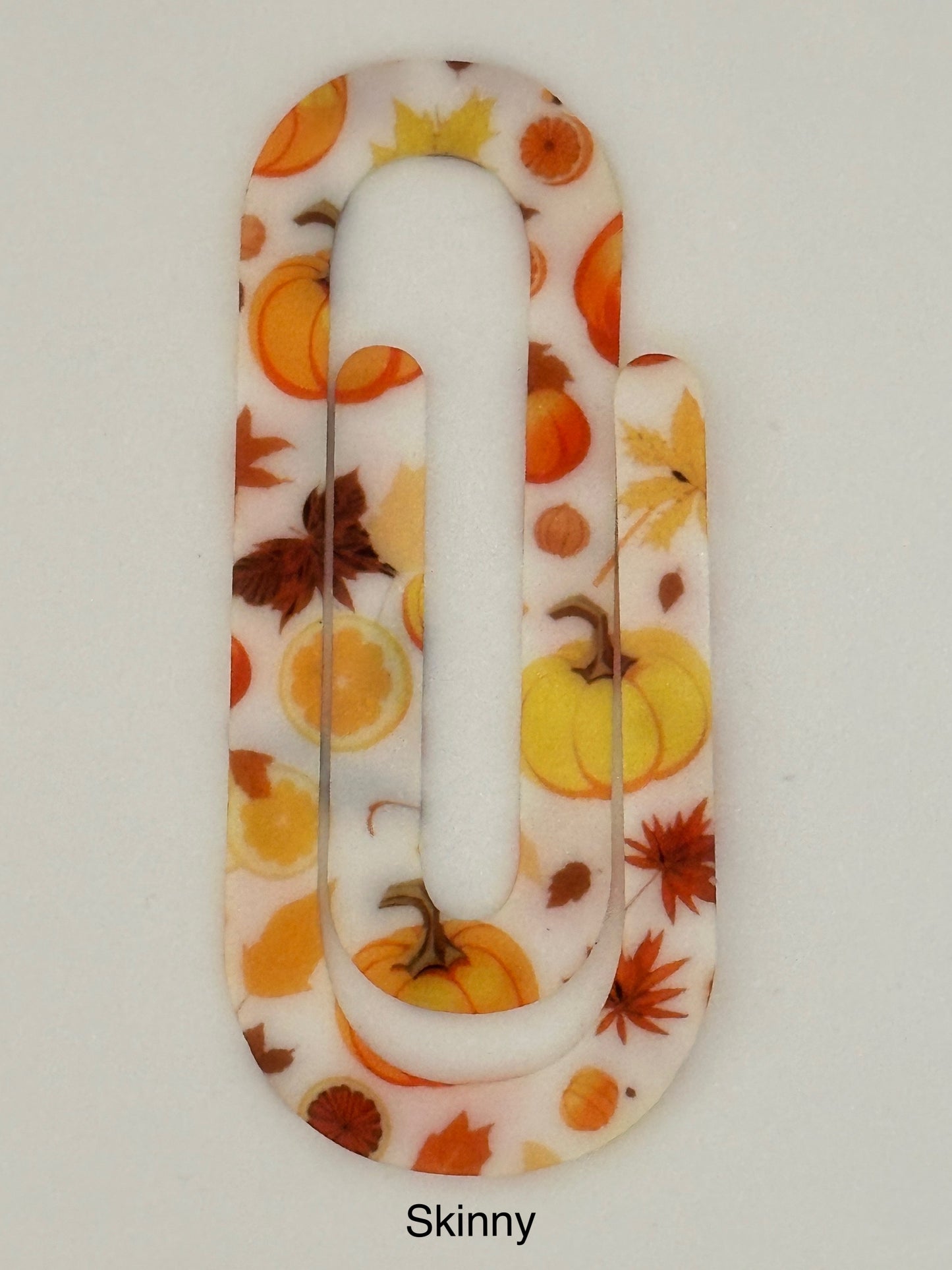 Fall Harvest Paperclip Bookmark