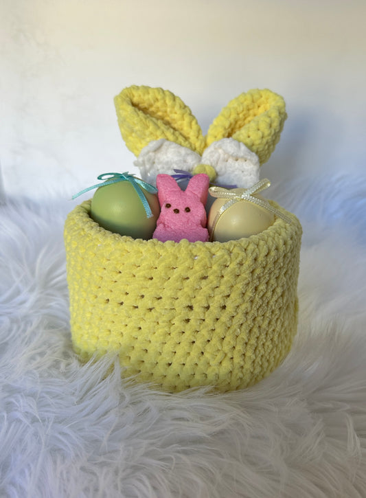 Crocheted Easter Basket