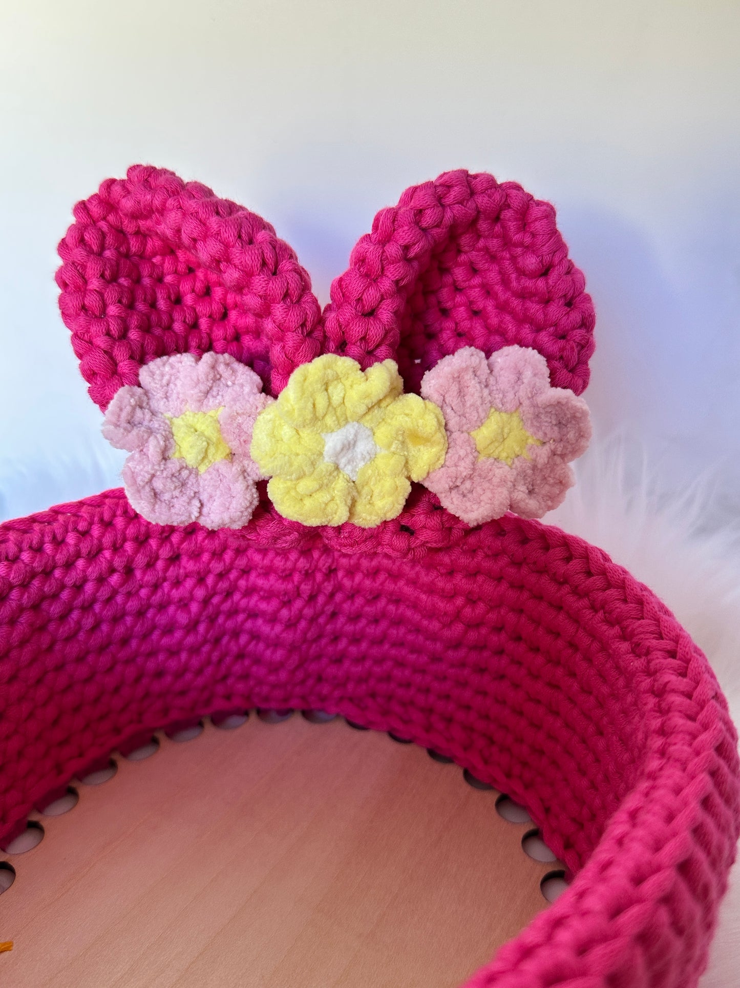 Crocheted Easter Basket