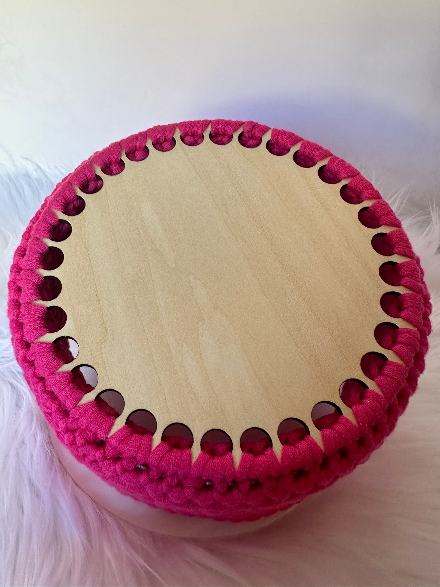 Crocheted Easter Basket