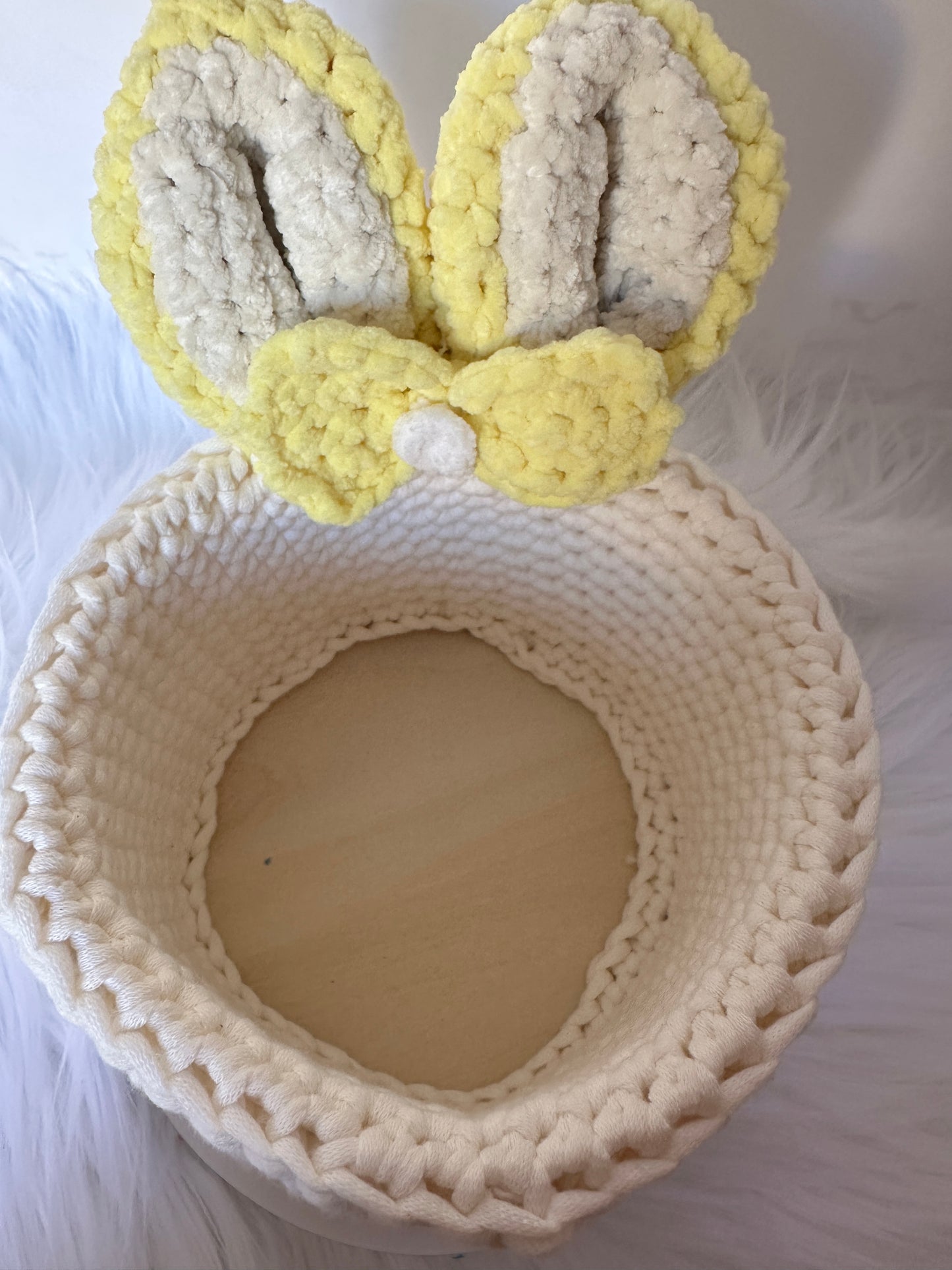 Crocheted Easter Basket