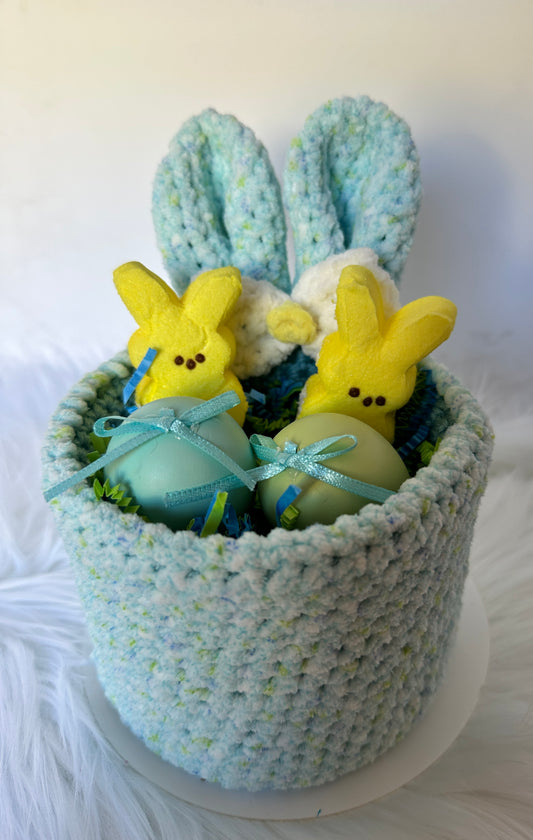 Crocheted Easter Basket