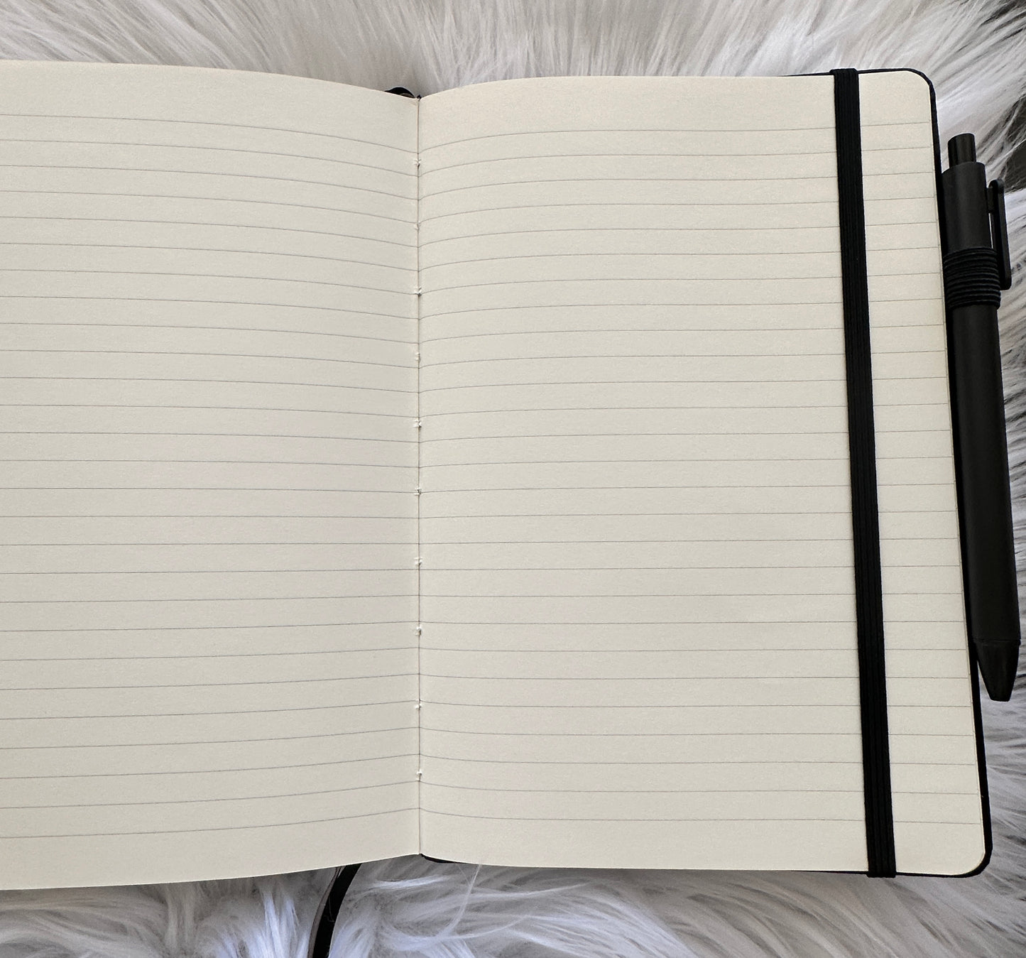 Hand Painted Mandala Lined Journal Notebook